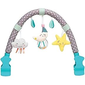 Taf Toys Savannah Adventures Arch | Activity Arch with Fascinating Toys, Stimulates Baby’s Senses & Motor Skills Development | Newborn Toys & Baby Toys 3-6 Months | Use on Strollers, Bassinets, Crib