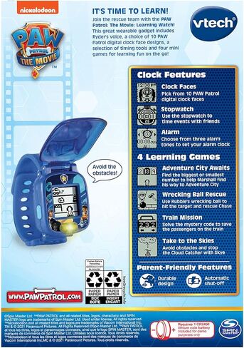 The VTech PAW Patrol - The Movie: Learning Watch, Chase in Kuwait