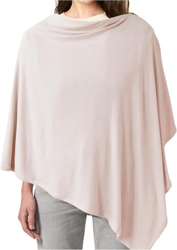 غطاء الرضاعة من Konssy Knit للرضاعة الطبيعية، غطاء للرضاعة الطبيعية قابل للتنفس 360 درجة للخصوصية الكاملة، مظلة مقعد السيارة متعددة الاستخدام (بيج أحمر الخدود) in Kuwait