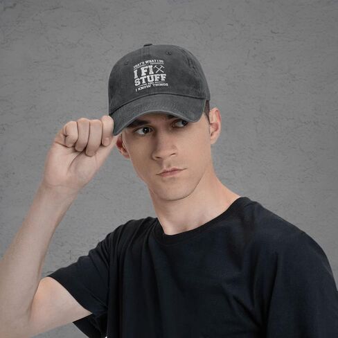 I Fix Stuff and I Know Things Hat for Men I Fix Stuff Hat Cool Stuff Hat for Men Funny in Kuwait