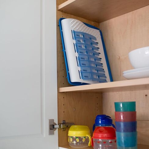 رف تجفيف زجاجات الأطفال القابل للطي من دكتور براون لسهولة التخزين، والحلمات الجافة، واللهايات وغيرها من مستلزمات الأطفال، خالية من مادة BPA in Kuwait