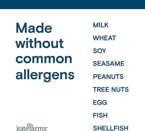 KATE FARMS عضوي للأطفال 1.2 مخفوق تغذية الفانيليا من مصدر وحيد، 12 جرام بروتين، 27 فيتامين ومعادن، بديل للوجبات عالية السعرات الحرارية، خالي من الغلوتين، 8.45 أونصة (12 عبوة) in Kuwait