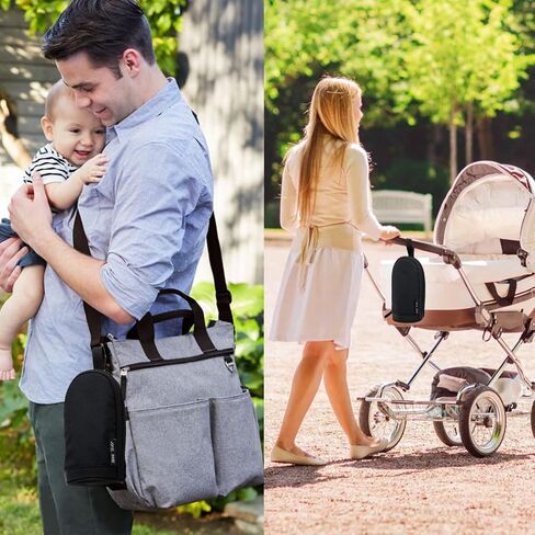 JOFOL BABE-Bottle Bag Breastmilk Cooler Bag Travel,Baby Bottle Cooler Bag Bottle Bag,Breastmilk Cooler Bag Insulated Bottle Bag,Insulated Baby Bottle Bag for Daycare in Saudi Arabia