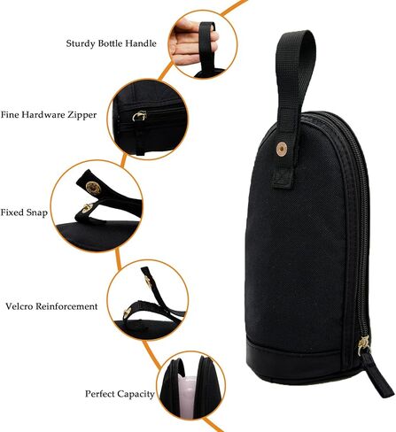 JOFOL BABE-Bottle Bag Breastmilk Cooler Bag Travel,Baby Bottle Cooler Bag Bottle Bag,Breastmilk Cooler Bag Insulated Bottle Bag,Insulated Baby Bottle Bag for Daycare in Saudi Arabia