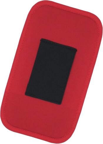 حافظة الهاتف الخلوي RadiArmor EMF - حقيبة حجب EMF تناسب معظم الهواتف المحمولة - إصدار محدث (أحمر، كبير) in Kuwait