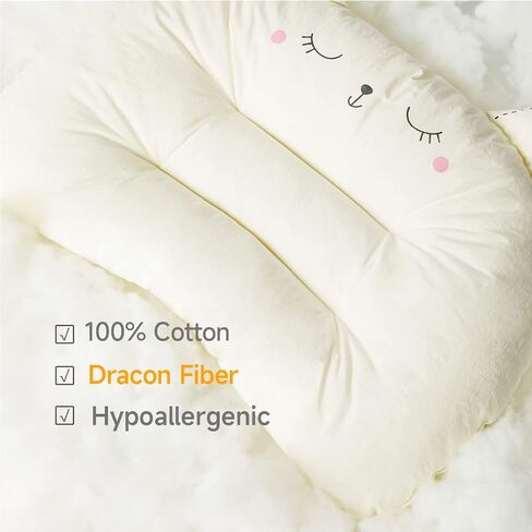Choc chick Toddler Pillow,20X14inches Machine Washable Soft Hypoallergenic Kids Pillows,Child Cute Animal Perfect Toddler Pillows for Sleeping 2 Year Old (Cat) in Saudi Arabia