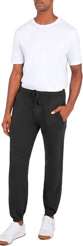 Andrew Scott Men's Fleece Joggers Pants | Multi Pack | Athletic Loose-fit Sweatpants for Workout, Running, Training in Kuwait