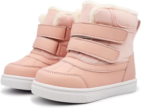 Baby Snow Boots Waterproof Winter Warm Duck Booties Infant Boys Girls Outdoor Shoes for Cold Weather 6 9 12 15 18 24 Months in Saudi Arabia