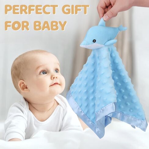 Pro Goleem Loveys for Babies - Soft Security Blanket Baby Snuggle Toy Newborn Stuffed Animals Baby Gifts for Boys and Girls, Lion 16 Inch in Saudi Arabia