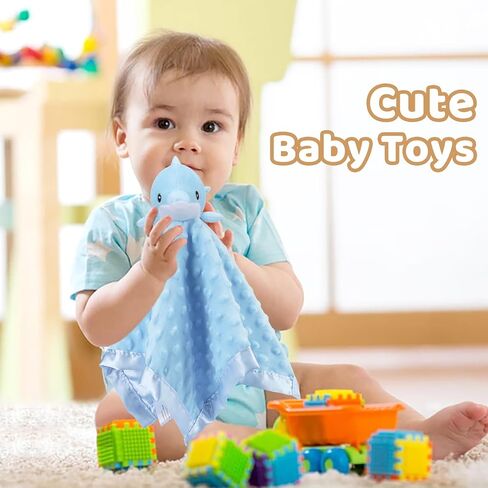 Pro Goleem Loveys for Babies - Soft Security Blanket Baby Snuggle Toy Newborn Stuffed Animals Baby Gifts for Boys and Girls, Lion 16 Inch in Saudi Arabia