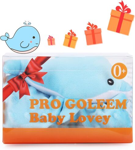 Pro Goleem Lion Security Blanket, Soft Lovey Unisex Lovie Baby Gift for Newborn Boys and Girls Snuggle Toy Stuffed Animal 16 Inch in Saudi Arabia