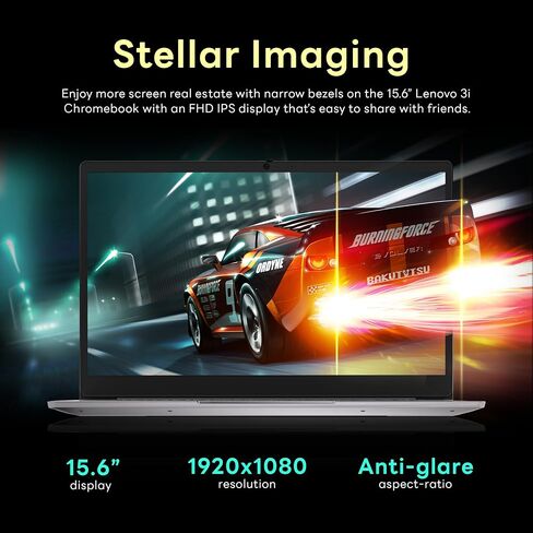 لينوفو لابتوب كروم بوك C340 2 في 1، شاشة لمس 15.6 انش FHD (1920 × 1080)، معالج انتل بنتيوم جولد 4417U، ذاكرة RAM DDR4 سعة 4GB، SSD 32GB، نظام تشغيل كروم، 81T90003US، رمادي معدني in Kuwait