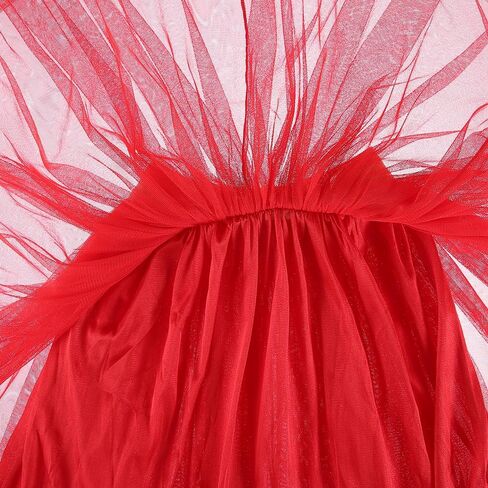 Toddler Baby Girl's Tutu A Line Knee Length Tulle Layered Long Party Skirt for Little Big Girls 1T-16T in Saudi Arabia