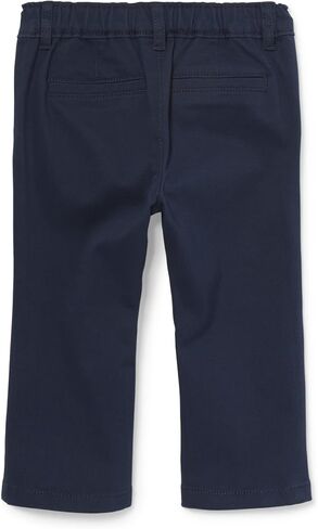The Children's Place Baby Girls Uniform Stretch Bootcut Chino Pants in Saudi Arabia