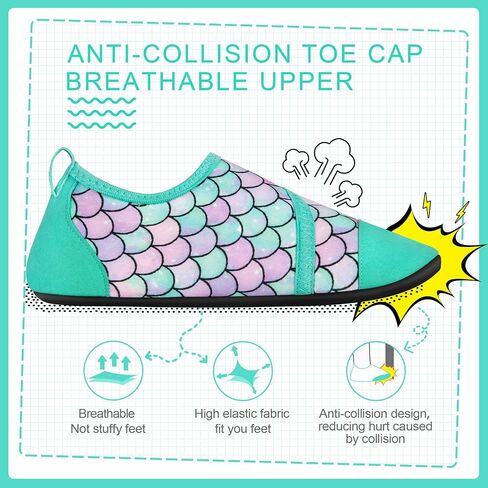 Toddler Water Shoes for Kids Boys Girls，Swim Quick Dry Aqua Socks Little Kid Baby Youth Children Non-Slip for Beach Pool Outdoor Sports Walking in Saudi Arabia