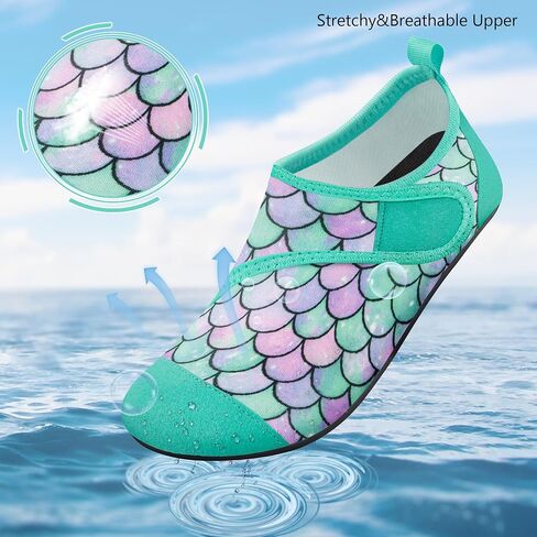 Toddler Water Shoes for Kids Boys Girls，Swim Quick Dry Aqua Socks Little Kid Baby Youth Children Non-Slip for Beach Pool Outdoor Sports Walking in Saudi Arabia