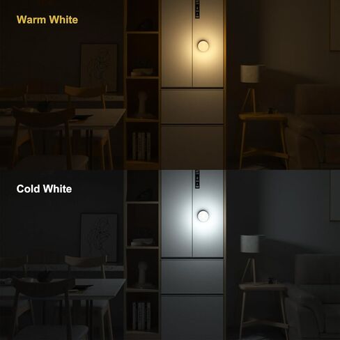 Kintion Night Light, Portable LED Night Light, Dimmable 6 Color Lighting Nursery Night Lamp (with RGB Mode), Soft Eye Caring Night Light for Sleep Aid (White, 1 PCS) in Saudi Arabia