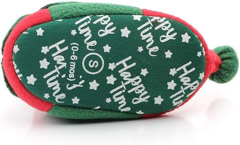 Yuemengxuan الرضع حديثي الولادة الفتيات الفتيان أحذية عيد الميلاد سانتا كلوز لينة وحيد سرير Prewalker الأحذية الأحذية in Kuwait