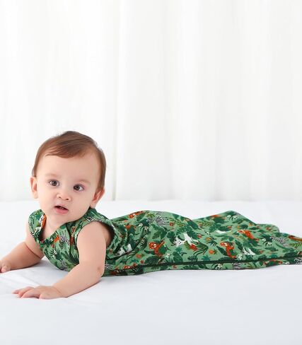 Baby Sleep Sack Soft Wearable Blanket 2-Way Zipper Sleeping Bag for Girls Boys 0-3T, Viscose Made from Bamboo in Saudi Arabia