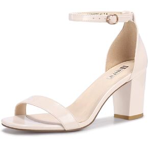 IDIFU Women's 3 Inch Heel Sandals for Women