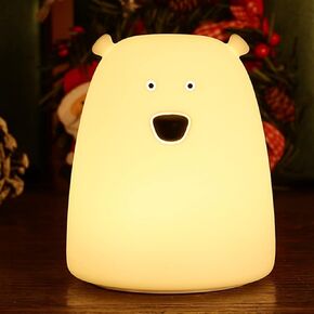 ZKLiLi Shark Night Light for Kid, Shark Lights for Boys Girls Christmas Gifts Nightlight Kids Teens Room Decor, Silicone Animal Night Lamp Gift(Shark)