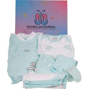 Newborn Baby Boy Layette Gift Set – 10 Pieces