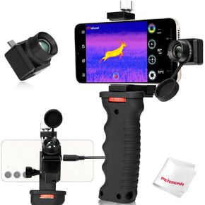InfiRay Thermal Monocular for iPhone, T2 Pro Thermal Camera Scope for Hunting, 256x192 IR Resolution Thermal Imaging Goggles, 800 Yards Rang Thermal Vision