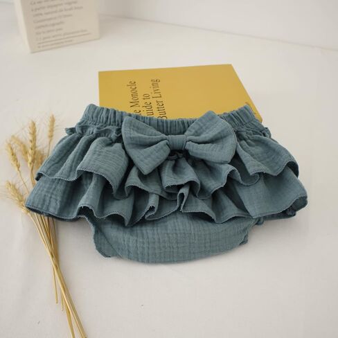 الوليد طفلة التنانير القطنية مع المدمج في السراويل الصغار كشكش أغطية حفاضات الرضع Skorts مع الأقواس مجموعة عصابات رأس in Kuwait