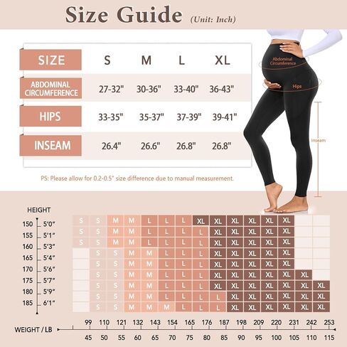 FULLSOFT 3 Pack Women’s Maternity Leggings Over The Belly-High Waisted Workout Pregnancy Yoga Pants Pockets in Saudi Arabia