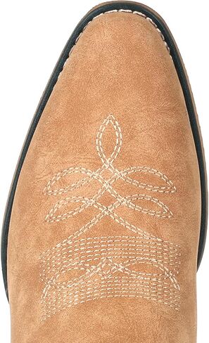 IUV Cowboy Boots For Women Western Boots Cowgirl Boots Pull On Pointy Toe Mid Calf Boots in Saudi Arabia