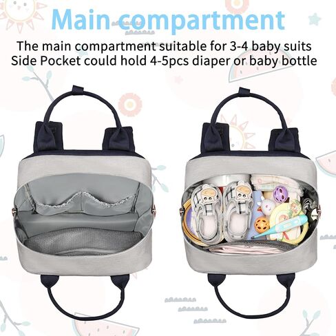 Diaper Bag Backpack, Baby Girl Diaper Bag for Mom, Large Pink Floral Diaper Bag Backpack for Girls, Waterproof Mom Backpack for Work Travel Holiday with Insulated Pockets and Stroller Straps in Kuwait