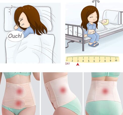 picotee C Section Postpartum Belly Band Wrap Abdominal Binder Fajas Postparto Cesarea Post Partum Waste Shrinker in Saudi Arabia