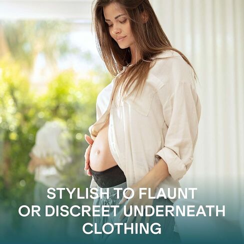 Koala Babycare Maternity Belly Bands for Pregnant Women One Size Fits All - Pregnancy Belly Band for Abdomen, Pelvic Pain, Waist and Back Support - Maternity Belt for all Stages of Pregnancy in Saudi Arabia