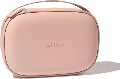 Willow Breast Pump Carrying Case, Dusty Pink, Use with Hands Free Wearable Breast Pumps, Ultra Durable Hard Shell Breast Pump Case with Removable Tray, Compact and Discreet in Kuwait