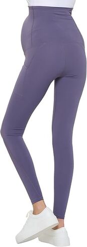 Natural Uniforms Womens Maternity High Waist, Bottom Lifting Nylon Yoga Leggings in Kuwait