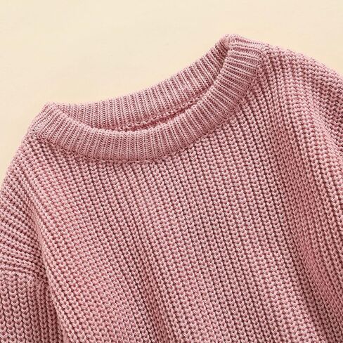 Yony Cles Baby Girls Clothes Fall 3 6 9 12 18 24 Months Toddler Girl Knitted Sweaters 2T 3T 4T 5T Kids Winter Warm Pullover in Saudi Arabia