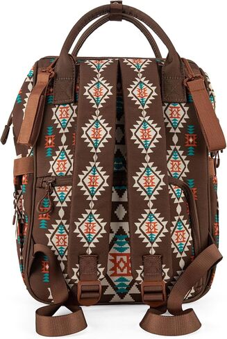 Montana West Wrangler Callie Diaper Bag Backpack with Stroller Straps Multifunction Baby Travel Bag WG2204-9110TN in Saudi Arabia