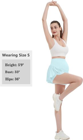 EXARUS Maternity Flowy Shorts Athletic Running Butterfly Workout Active Pregnancy 2 in 1 Over The Belly with Pockets in Kuwait