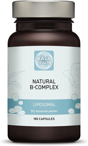 KALA HEALTH Natural Liposomal B Complex Capsules with All 6 Important B Vitamins (60) in Saudi Arabia