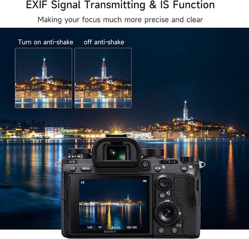 VILTROX EF-NEX IV Lens Adapter, Auto-Focus EF to E Mount Ring Lens Automatic Converter Control Ring Compatible with Canon EF/EF-S Lens to Sony E Mount Camera NEX A9II A7III A9 A7RIII A7RII A7R A7m3 in Saudi Arabia