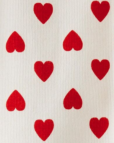 little planet by carter's Unisex Baby 2-Piece Pajamas Made with Organic Cotton, Hearts, 3T in Saudi Arabia