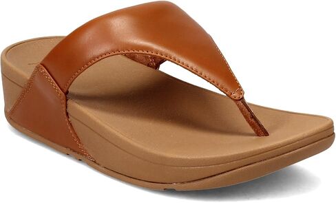 صندل نسائي من FitFlop مصنوع من الجلد من Lulu بمقدمة قدم ثونغ in Kuwait
