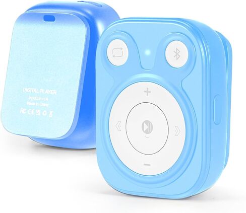 MP3 Player with with Bluetooth 5.3, 64GB Mini MP3 with Clip & OTG Function, Portable Lightweight Music Player for Sports, Running, Exercise, Cycling in Saudi Arabia