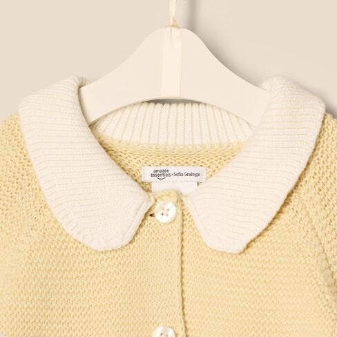 Amazon Essentials x Sofia Grainge Unisex Toddlers and Babies' Peter Pan Collar Sweater Jacket in Saudi Arabia