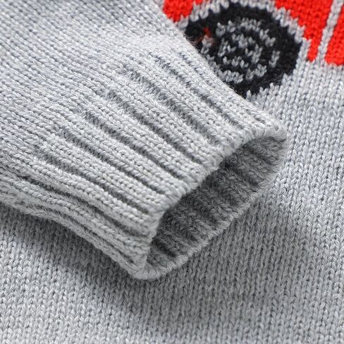 Baby Toddler Girl Boy Sweaters Long Sleeve Knit Christmas Sweater Chunky Crewneck Pullover Tops Winter Clothes in Saudi Arabia