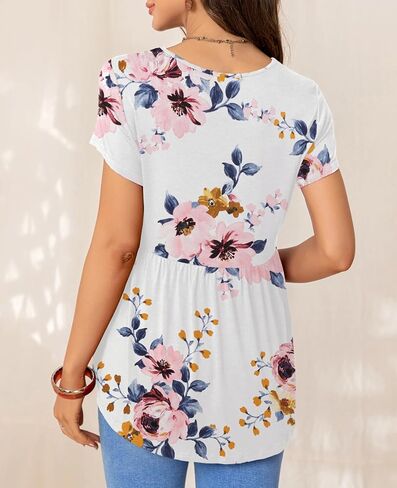 Women's Maternity Tops Short Sleeve T Shirts Pregnancy Clothes Maternity Blouses for Women in Saudi Arabia