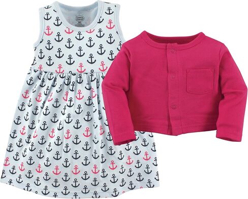 Luvable Friends baby-girls Dress and Cardigan in Saudi Arabia