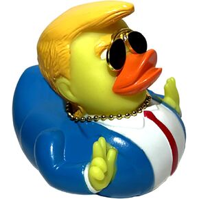 Jeeps Duck Trump 2024 Rubber Duckies Trumpinator Trump Merchandise Baby Bath Ducking Bath Toy Trump Merch Trump 2024 Trump Collection Car Décoration for Kids