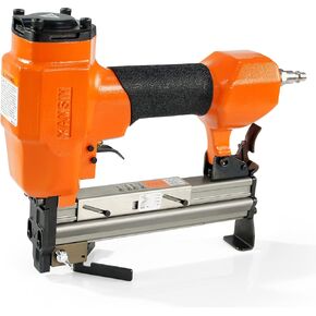 KAMSIN V1015 Pneumatic Picture Frame V Nailer, Fits 5/16'' to 19/32'' (7 to 15 mm) V Nails, 30 Gauge Air-Powered Frame Joiner for Picture Framing