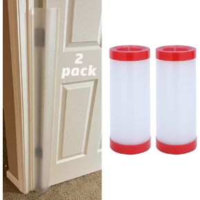 4PCS Baby Proofing Door Finger Pinch Guard Clear Door Jam Shield for Child Safety Finger Pinch Protector Hinge Protectors for Kids/Pet